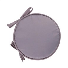 라운드 체어 쿠션 미니멀리스트 패드 타이 실내외 차 예식 요가 침실 주방용, 3. Light Gray