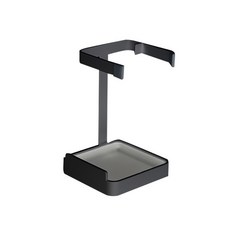 臺灣出貨廚房收納架立式接水盤湯勺鍋蓋架廚房用品日本平替免安裝用具廚房神器, 1個, 斜式黑色