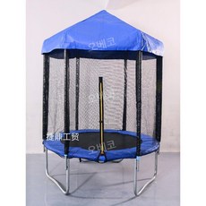 트램펄린 트램폴린 야외 6피트 점핑다이어트 대형, 6피트 트램펄린+캐노피, 1개