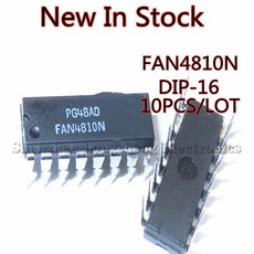 10 개/몫 FAN4810N DIP 16 통합 블록