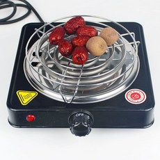 모카핫플레이트 모카포트핫플레이트 1개 가열 다용도 히터, 스위치형 300W