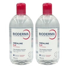 바이오더마 센시비오 H2O 클렌징 워터, 500ml, 2개