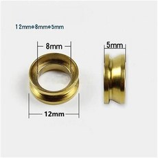 원투릴 릴튜닝 부품 스피닝릴 릴개조 낚시용품, 9. 라인롤러 12x9x5