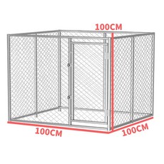 대형 울타리 강아지 철제 철장 철망 견사 펜스, 1m x 1m