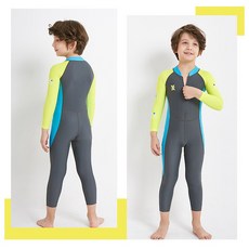 베이비소이 아동 전신 수영복 래쉬가드 바닷가 야외수영장 자외선차단
