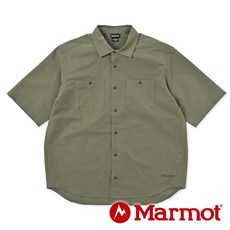 Marmot 紋理短袖襯衫
