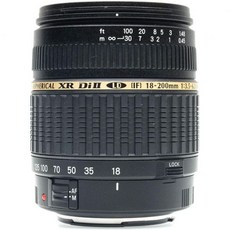탐론 오토포커스 18200mm f3.56.3 XR Di II LD 비구면 (IF) 매크로 줌 렌즈 캐논 디지털 SLR 카메라용 (모델 A14E), Canon, Standard Packaging