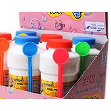 무지개방울 야외놀이 보충용 비누방울액 370ml x 6개