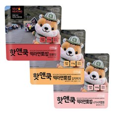 이지밥 핫앤쿡 떡라면애밥 3종 세트 비화식 발열도시락 전투식량 간편식, 1개