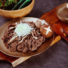 도축장 직송 프리미엄 1등급 암소한우 불고기 300g, 1개