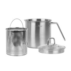 퀸센스 파스타멀티팟3.3리터, 실버, 1개, 16.5cm