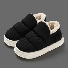나나상점 패션 사무실 거실 패딩화 방한 양털 실내화 슬리퍼