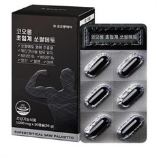코오롱제약 초임계 쏘팔메토 30g, 6개, 30정