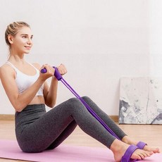 홈트레이닝 풀업밴드 실내운동 근력강화 스트레칭 튜빙밴드 코어운동 전신운동 피트니스밴드, 상세페이지 참조, 핑크