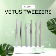 비투스핀셋 SA 시리즈 스테인리스 재질 속눈썹연장핀셋 속눈썹재료