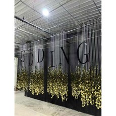 구슬발 비즈발 인테리어 파티션 파티 행사 가림막 커튼, 오리지널1.8미터_68개