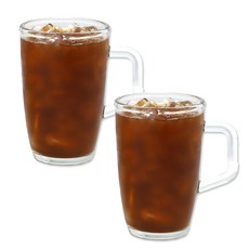 글라스락 손잡이 빅 머그컵 510ml, 2개
