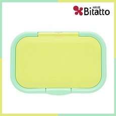 [비타토 탈부착 물티슈캡] 일반형 원터치 플러스 4종세트(미니캡증정), 1개, 스카이블루그린 4개