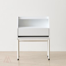 901M 좌식 서랍 화장대 일반화장대 서랍화장대 화장품수납장, 화이트