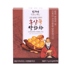 [본사직영] 다예 궁중 홍삼꿀 쌍화차 티백 개별포장 전통차 블렌딩티, 11g, 6개, 5개입