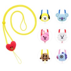 GARMMA BT21 / LINE FRIENDS 長掛繩, 1個, 隨機出貨