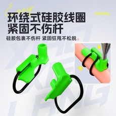 漁人百寶閣 日夜兩用電子釣魚報警器 拋竿海竿專用 岸上中魚信號漂 熒光棒 高靈敏, 【卡扣式】日用版信號漂,三支裝