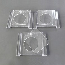 비상벨 커버 엘리베이터 비상호출 버튼 보호 덮개 안전커버, 3개