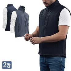 1+1 야인시대 봄가을 32WD 남성 디펜스 포켓 집업조끼 등산 작업 일상