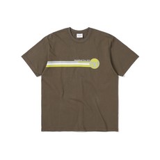 THISISNEVERTHAT TNT Track Lines Tee Brown
