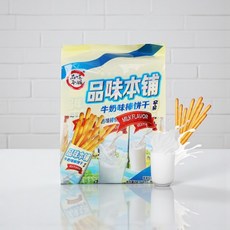 우유맛 스틱 비스킷 x 5p 학교 간식용 과자 수입과자 과자, 1개, 1g