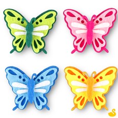 GOS 펠트게시판 펠트환경판 미니 나비 유치원환경꾸미기