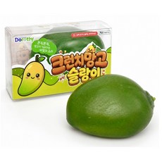 크런치 망고 슬랑이 / 말랑이 스트레스볼 주물럭 촉감놀이, 1개, 혼합색상