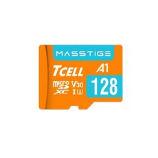 TCELL 冠元 A1 microSDXC 128GB 記憶卡 手機平板電腦專用 高速傳輸 A1等級 V30, 1個
