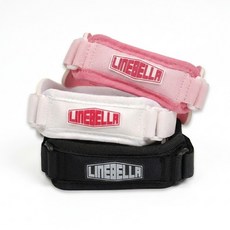 라인벨라 한줄 무릎보호대, 화이트, 1개