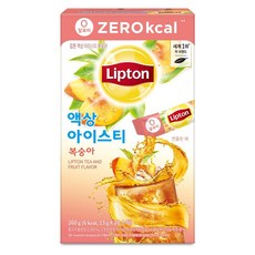 립톤 제로칼로리 액상 아이스티 복숭아, 13g, 20개입