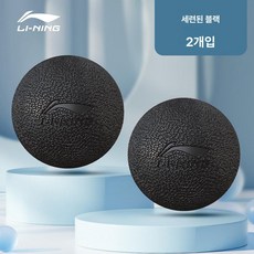 데이하우스 마사지볼 스트레칭 지압 근육이완 지압볼, 쿨블랙 2개세트전신마사지, 기본 모델명/품번