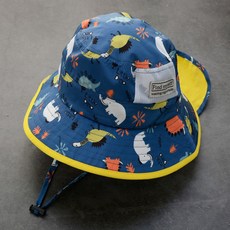 [hannal]分離型UV遮陽帽戲水遮陽帽