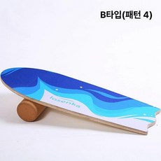 균형 보드 스노우보드 코어운동 연습 보조 플랫형 훈련, 1개, 피쉬잔금결제 4