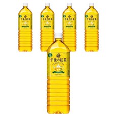 KIRIN 오후의 홍차 레몬 티, 5개, 1.5L