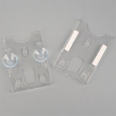 살림앤리빙 차량주차케이스 주차스티커홀더 주차카드케이스, 테이프