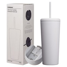 선망 투웨이 텀블러, 웜그레이, 610ml, 1개 웜그레이, 610ml, 1개