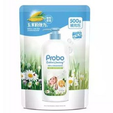 博寶兒奶瓶蔬果洗潔精 補充包500g/瓶裝650g 奶瓶清潔劑 奶瓶洗潔精 奶瓶清洗, 補充包(500g/包), 1個