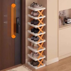 다층 신발정리대 조립식 간이 신발수납장, 23. 그린 7단