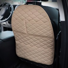 차팡 킥매트 SS원단 카시트 시트커버 포켓형 차량용 시트백커버, 1개