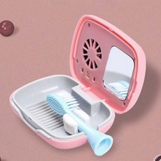 충전용 건조기 치솔 살균기 여행용 무선 칫솔 19005EA 1(EA), 색상:스카이, 스카이