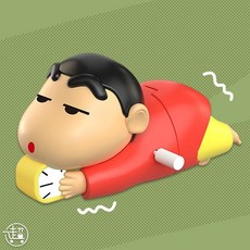 【蠟筆小新不想起床發條公仔】可轉發條 超可愛造型 限量收藏 擬真賴床小新 收藏 療癒 送禮首選 【超人生活百貨】, 1個, 一般小新