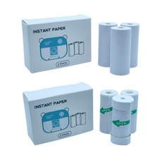 소다소라 어린이 프린트 카메라 인화지 일반형 스티커형 열감지용 친환경 BPA BPS FREE 인화지, 스티커형 인화지 2박스(6롤)