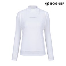 [보그너] 여성 긴팔 하이넥 레이어드 티셔츠