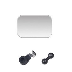 차량 A필러 사각지대 미러 내부 광각 보조 액세서리 후방 차선 변경 안전용, 1pc