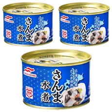 마루하니치로 삶은 꽁치 통조림, 150g, 3개